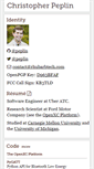 Mobile Screenshot of christopherpeplin.com